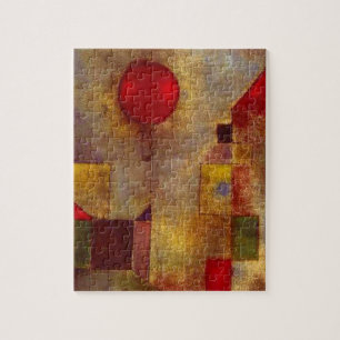 Puzzle Paul Klee Red Balloon Abstrait Coloré Art 