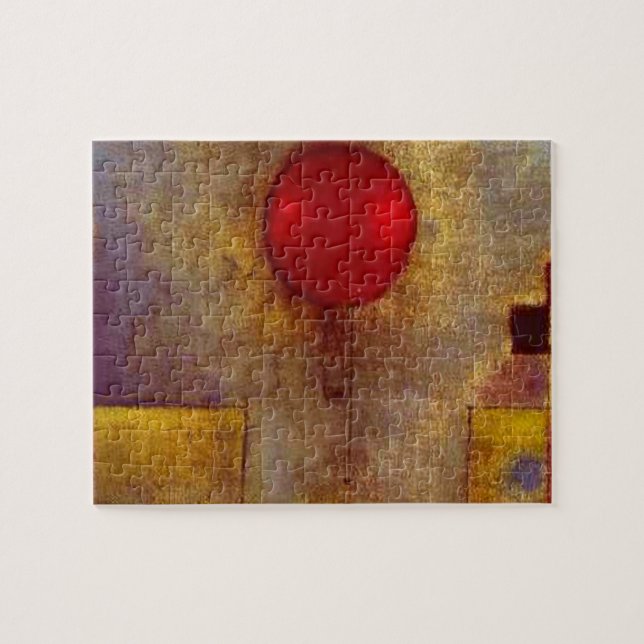 Puzzle Paul Klee Red Balloon Colorful Abstrait (Horizontal)