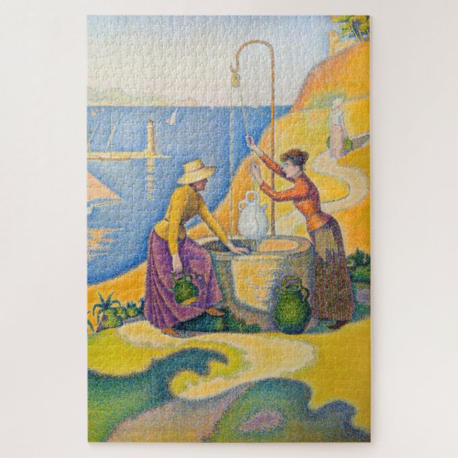 Puzzle Paul Signac - Femmes dans le puits (Vertical)