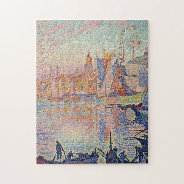 Puzzle Paul Signac - Le Port De Saint-Tropez (Vertical)