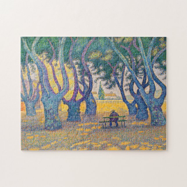 Puzzle Paul Signac - Place des Lices, Saint-Tropez (Horizontal)