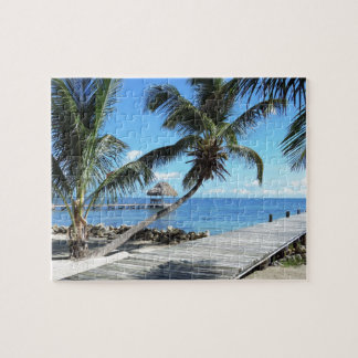 Puzzle Paume et pilier à Belize