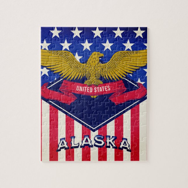 Puzzle Pavillon Alaska USA   (Vertical)
