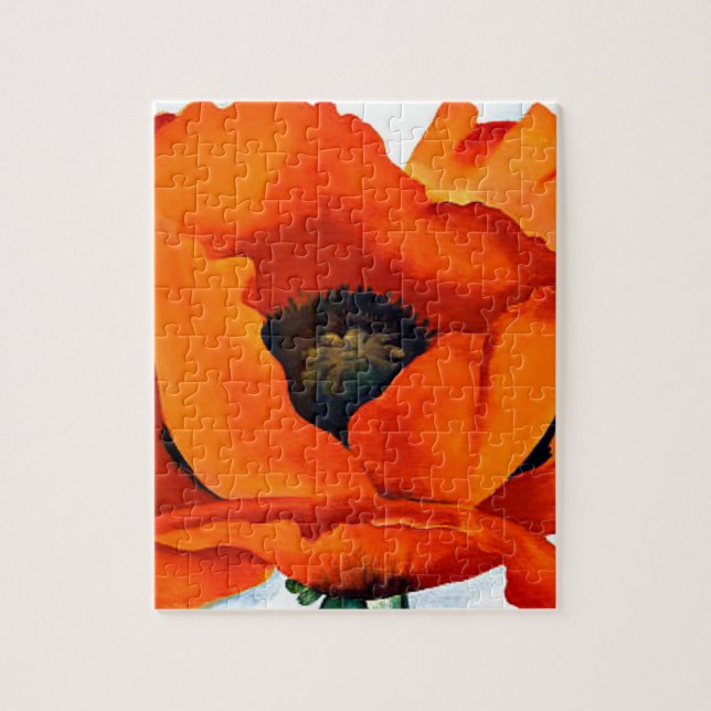 Puzzle Pavot de rouge de stupéfaction Georgia O'Keeffe (Vertical)
