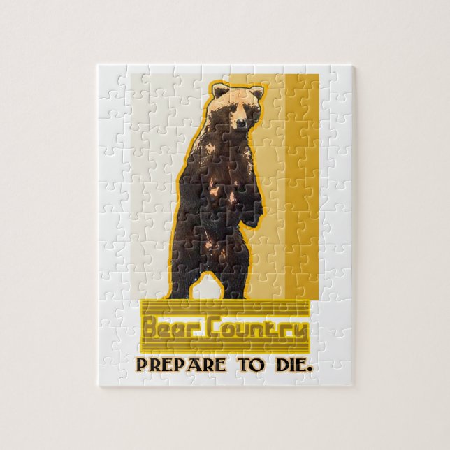 Puzzle Pays de l'ours (Vertical)