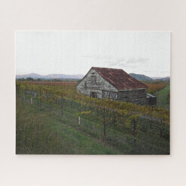 Puzzle Pays vinicole Californie (Horizontal)