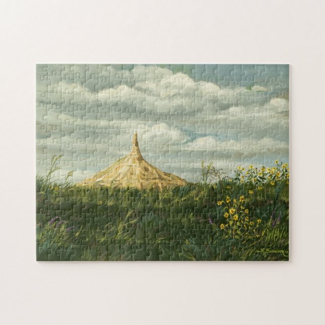 Puzzle Paysage 1170 de roche de cheminée (Horizontal)