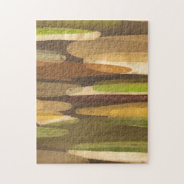 Puzzle Paysage Abstrait de ton terrestre (Vertical)