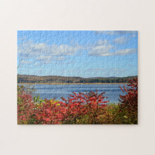 Puzzle paysage automne