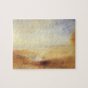 Puzzle Paysage avec baie lointaine par Joseph Turner
