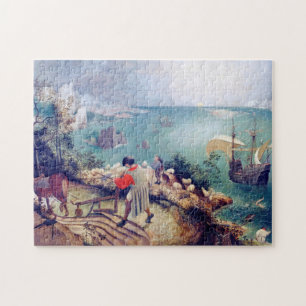 Puzzle Paysage avec la chute d'Icarus, Pieter Bruegel