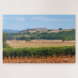 Puzzle Paysage avec petite ville Monteriggioni, Toscane
