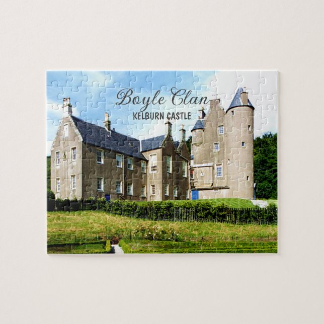 Puzzle Paysage Boyle Scottish Clan's Kelburn Castle (Horizontal)