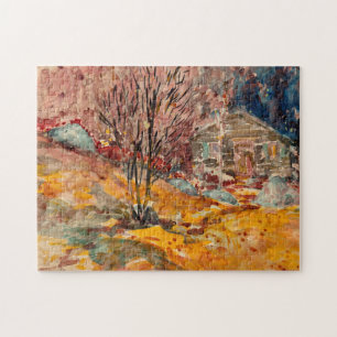 Puzzle Paysage d'automne George Luks