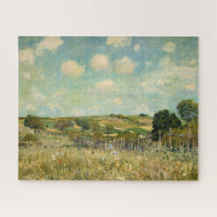 Puzzle Paysage de campagne (par Alfred Sisley)