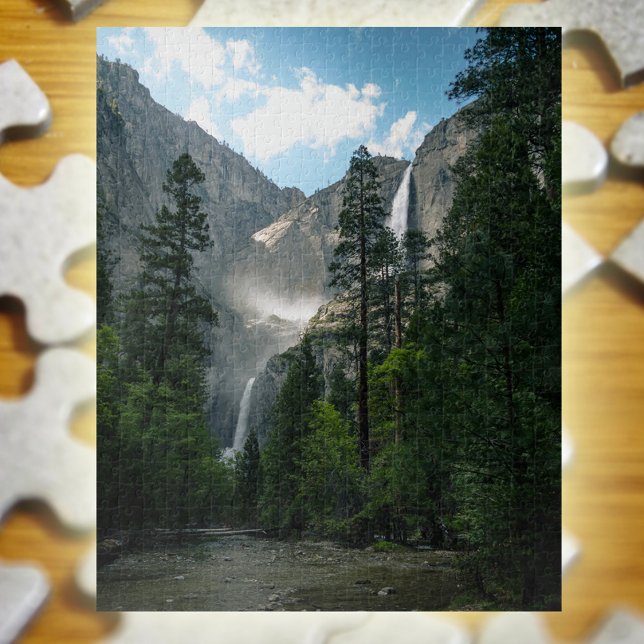 Puzzle Paysage de la cascade de Yosemite Falls Mountain P (Créateur téléchargé)