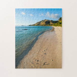 Puzzle Paysage de la plage tropicale, Fidji