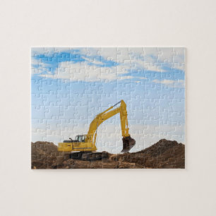 Puzzle Paysage de l'excavateur de Digger