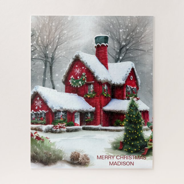 Puzzle Paysage de Noël Fairytale (Vertical)