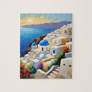 Puzzle Paysage de Santorin