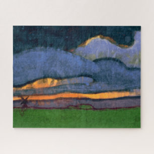 Puzzle Paysage des marais avec moulin   Emil Nolde  