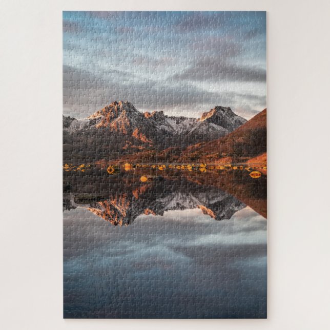 Puzzle Paysage des monts Norvège (Vertical)