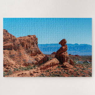 Puzzle Paysage désertique de la Vallée de Feu Jigsaw