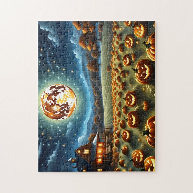 Puzzle Paysage d'Halloween (Vertical)