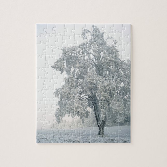 Puzzle Paysage d'hiver de Milou (Vertical)