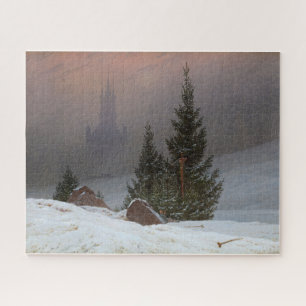 Puzzle Paysage d'hiver par Caspar David Friedrich