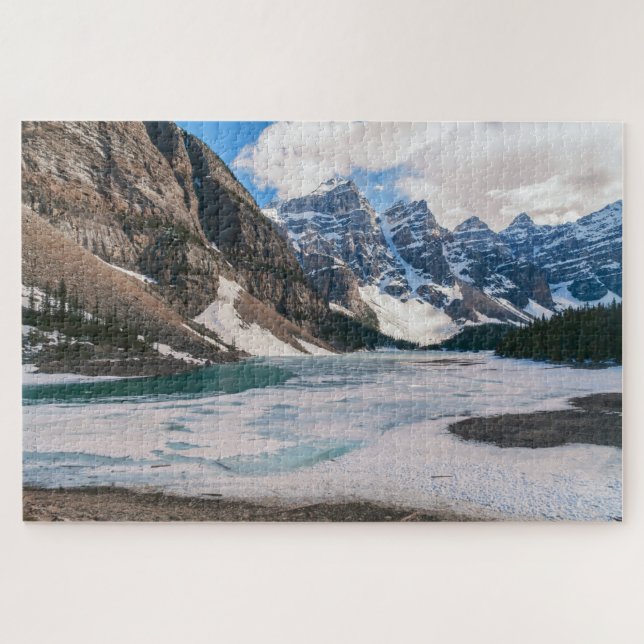 Puzzle Paysage du lac Moraine, Alberta, Canada (Horizontal)
