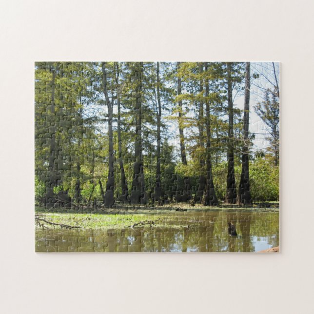 Puzzle Paysage du marais Cypress (Horizontal)