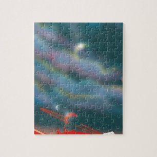 Puzzle Paysage d'un monde extraterrestre