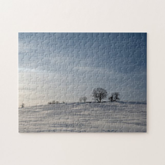 Puzzle Paysage enneigé  (Horizontal)