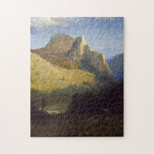 Puzzle paysage extérieur de petite montagne