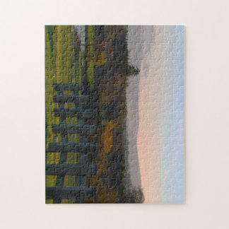 Puzzle Paysage irlandais spectaculaire. Le chemin du lac