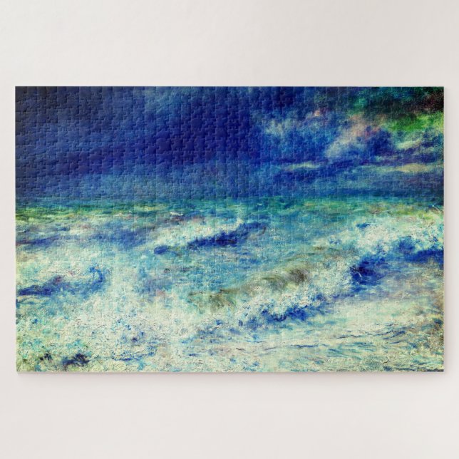 Puzzle Paysage marin (1897) par Pierre-Auguste Renoir (Horizontal)
