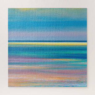 Puzzle Paysage marin Abstrait "Fuchsia Fusion"