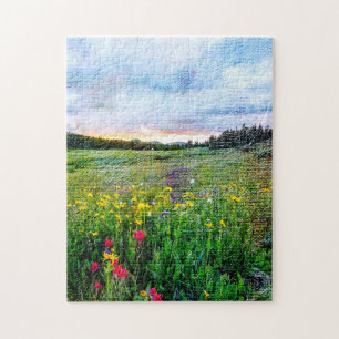 Puzzle Paysage naturel Fleur sauvage