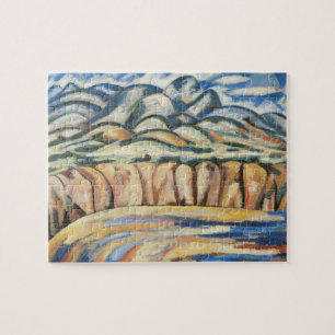 Puzzle Paysage, Nouveau-Mexique par Marsden Hartley, Beau