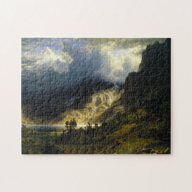 Puzzle Paysage peinture Albert Bierstadt (Horizontal)