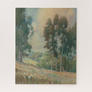 Puzzle Paysage printanier (1911) Paysage d'aquarelle serè