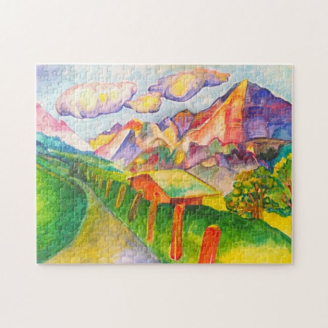 Puzzle Paysage suisse (Horizontal)
