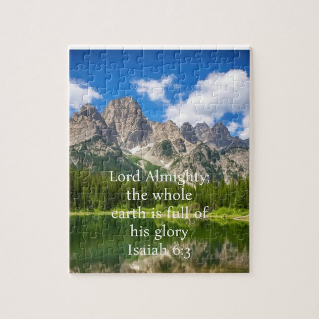 Puzzle Paysage Toute La Terre Est Pleine De Sa Gloire (Vertical)