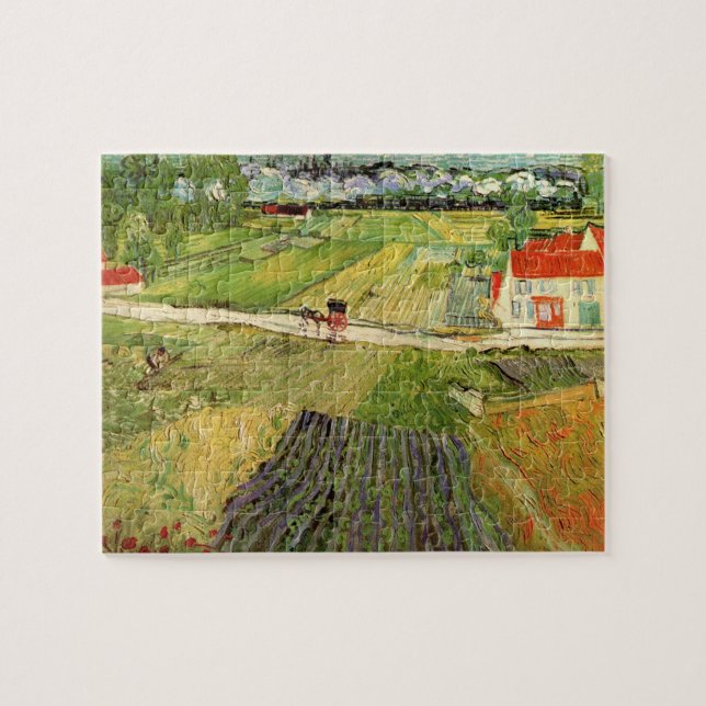 Puzzle Paysage, transport et train par Vincent van Gogh (Horizontal)