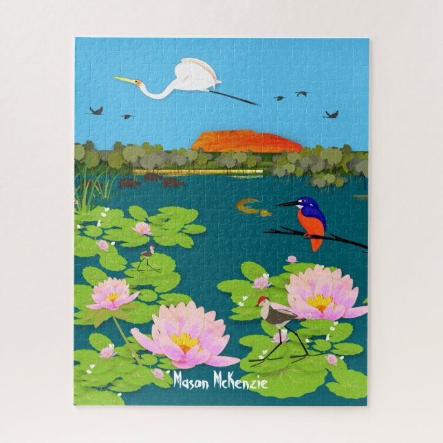 Puzzle Paysage tropical du nord de l'Australie (Vertical)