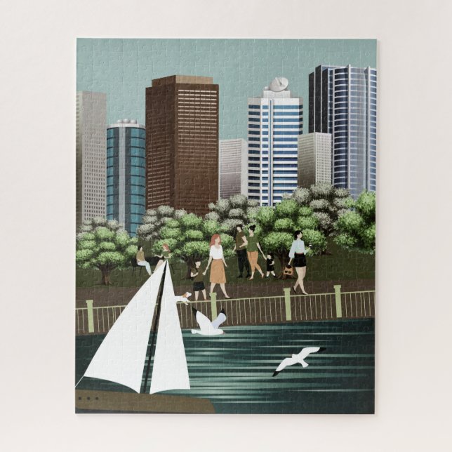 Puzzle Paysage urbain (Vertical)