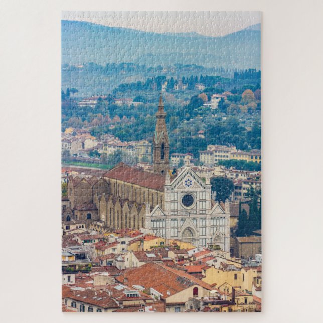 Puzzle Paysage urbain de Florence, Italie (Vertical)