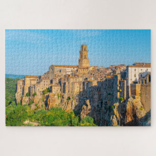 Puzzle Paysage urbain de Pitigliano, Toscane, Italie