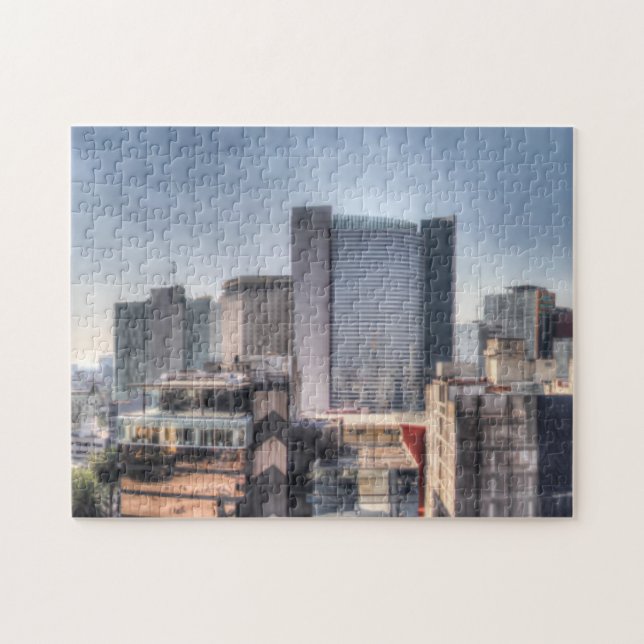 Puzzle Paysage urbain panoramique de Mexico (Horizontal)